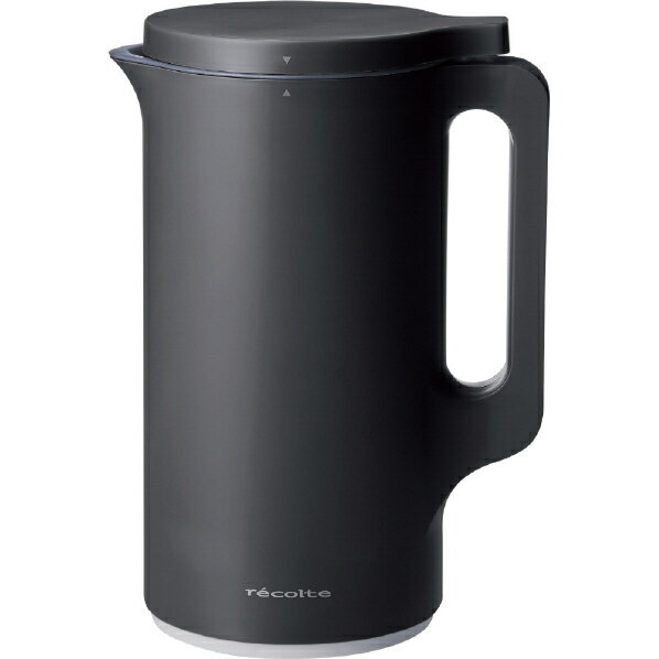 【送料込み(北海道・沖縄・離島は配送不可)】recolte 自動調理ポット ナチュラルブラック RSY-2(BK) RSY2BK RSY-2-BK