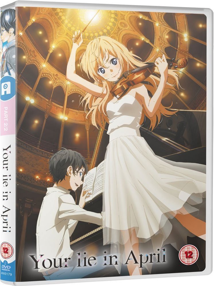 四月は君の嘘 コンプリート DVD BOX2 (12-22話) アニメ 君嘘 輸入版 DVD