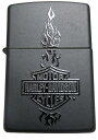 Zippo ジッポー ライター ハーレーダビッドソン ブラックマット 日本未発売 HARLEY DAVIDSON Black Matte ジッポ オイルライター