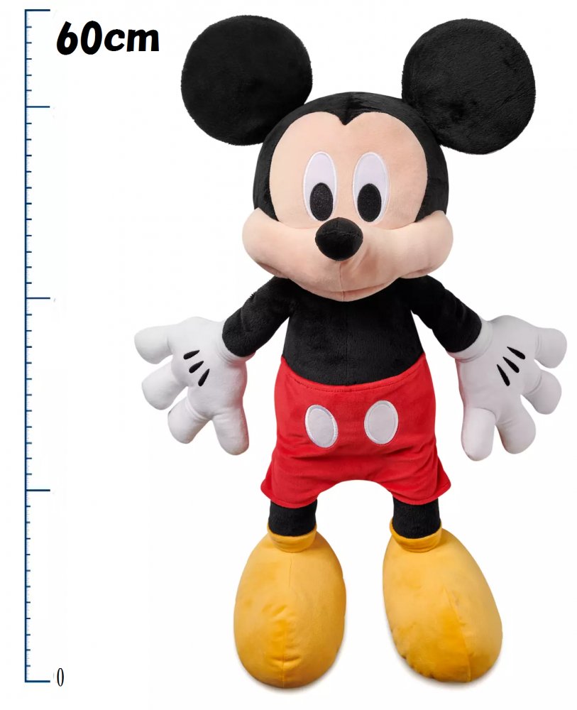 ディズニー ミッキーマウス ミッキー 大きい ぬいぐるみ 60cm Mickey Mouse Plush - Large 輸入品