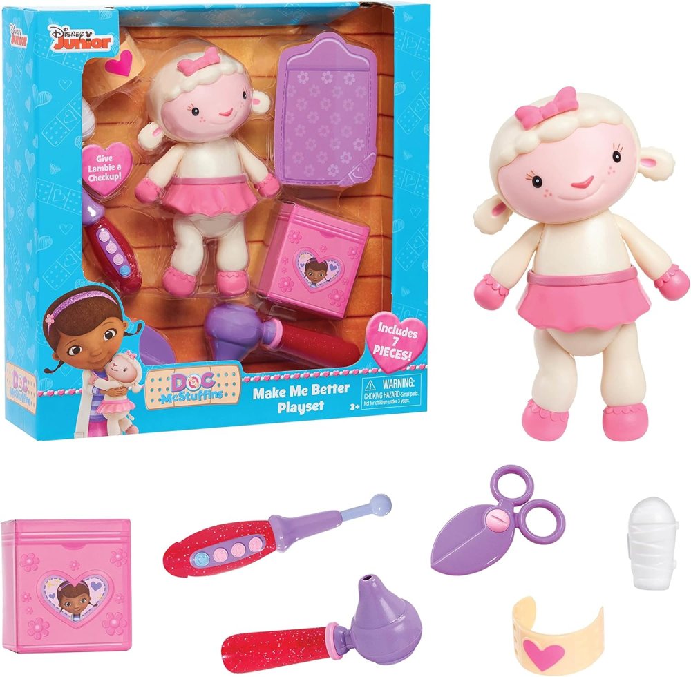 ディズニー ドックはおもちゃドクター ラミー お医者さん セット Doc McStuffins Lambie Playset 輸入品