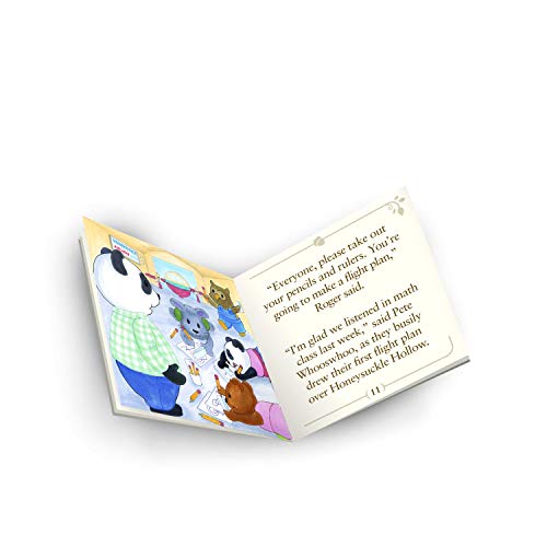 Li'l Woodzeez パンダ 人形 フィギュア ファミリーセット ストーリーブック付き 輸入品 3