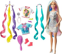 バービー Barbie ファンタジー ヘア ドール & アクセサリー 着せ替え 人形 おもちゃ 輸入品