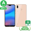 SIMt[ HUAWEI P20 lite ANE-LX2J TNsN32GB {[AN] AndroidX}z   3ۏ