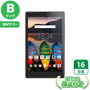 SIMフリー Lenovo TAB3 601LV スレートブラック16GB 本体 Androidタブレット 中古 送料無料 当社3ヶ月保証