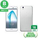 SIMフリー AQUOS L2 SH-L02 ホワイト16GB 本体 Bランク Androidスマホ 中古 送料無料 当社6ヶ月保証