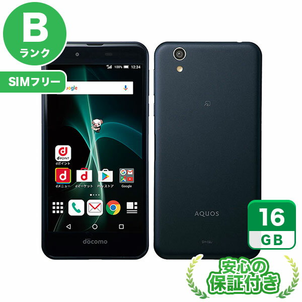 SIMフリー AQUOS EVER SH-02J ネイビーブラック16GB 本体[Bランク] Androidスマホ 中古 送料無料 当社6ヶ月保証
