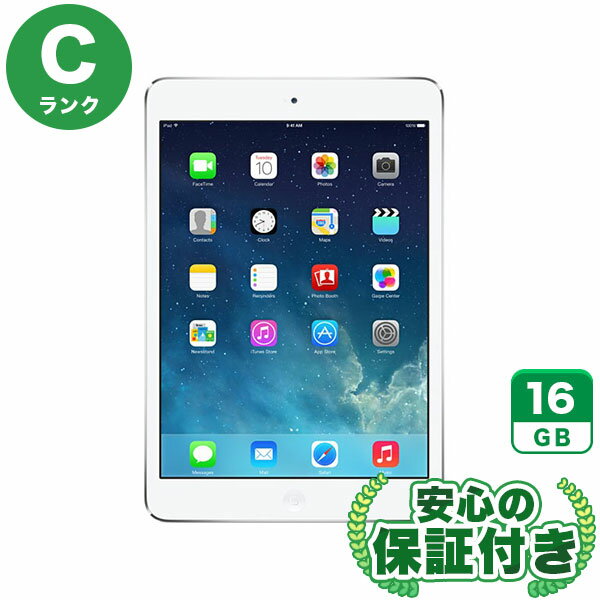 au iPad mini ホワイト&シルバー16GB 本体[Cランク] iPad 中古 送料無料 当社6ヶ月保証