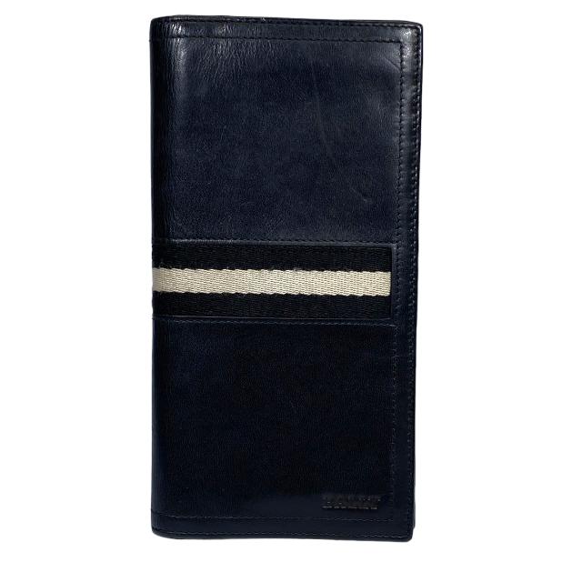 バリー 財布 長財布 ロングウォレット 二つ折り財布 折り財布 レザー ブラック