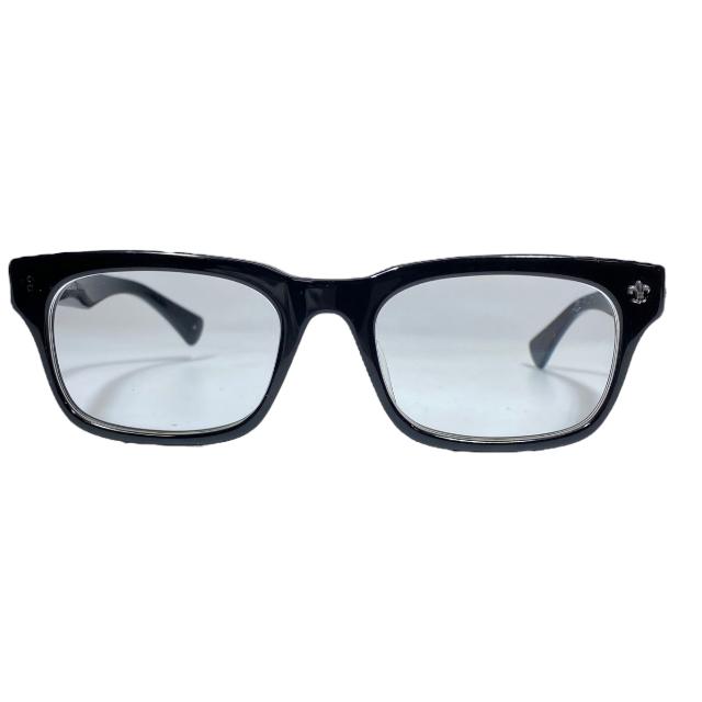 Chrome Hearts クロムハーツ GITTIN ANY -A 52□19-145 眼鏡 メガネ アイウェア アジアンフィット ブラック 度有り