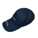 モンクレール 帽子 メンズ MONCLER モンクレール 帽子 キャップ ベースボールキャップ エンブレム ロゴ刺繍 アクセサリー コットン ネイビー フリーサイズ