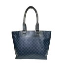 ダミエ LOUIS VUITTON ルイ ヴィトン N41397 カバヴォワヤージュ トートバッグ 肩掛け 手持ち鞄 ダミエ・コバルト キャンバス ネイビー系