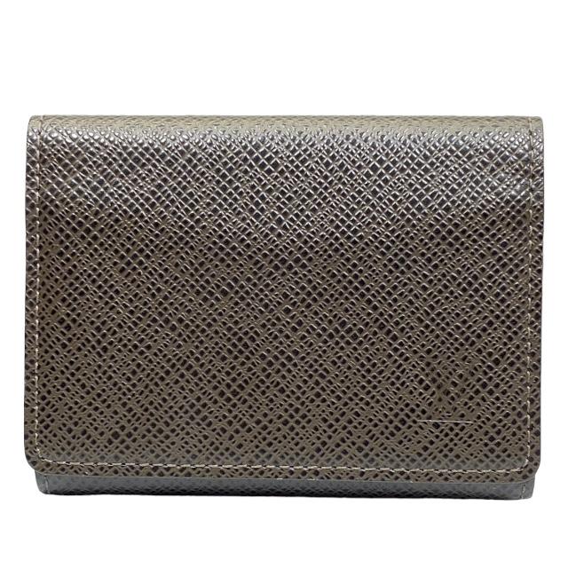 ルイヴィトン 名刺入れ LOUIS VUITTON ルイヴィトン M30928 カードケース 名刺入れ パスケース アンヴェロップカルトドゥヴィジット タイガレザー ブラウン