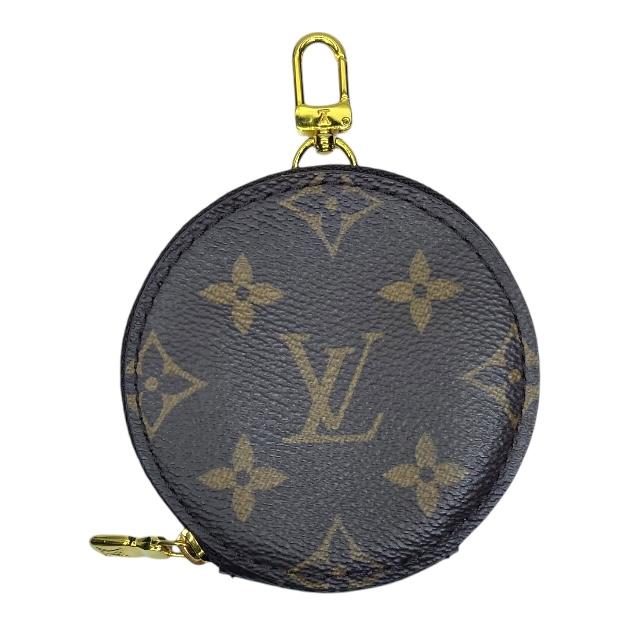 LOUIS VUITTON ルイ ヴィトン M44840 ミュルティポシェットアクセソワール モノグラム コインケース 小銭入れ ミニ レザー ブラウン