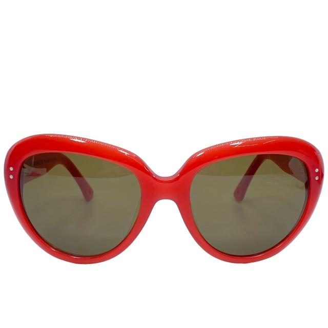 Moncler モンクレール MC542S04 55□19 140 サングラス メガネ アイウェア アクセサリー 小物 ロゴ プラスチック レッド