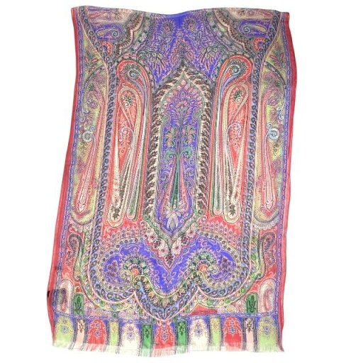 ETRO エトロ スカーフ ストール ショール アクセサリー 小物 ペイズリー柄 総柄 シルク ピンク マルチカラー ETRO エトロ スカーフ ストール ショール アクセサリー 小物 ペイズリー柄 総柄 シルク ピンク マルチカラー