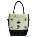 LOUIS VUITTON ルイヴィトン M54108 ロックミー バッグパック スタッズ リュック・デイパック リュックサック レザー ブラック ホワイト