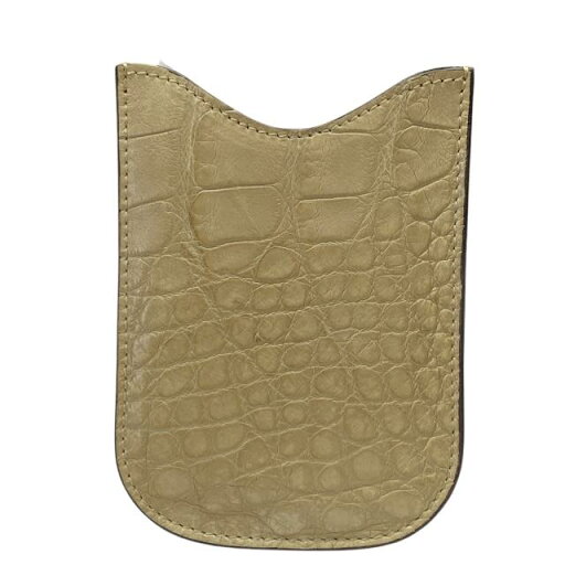 GUCCI グッチ 238637 iPhoneケース iPodケース スマホケース 小物ケース クロコ型押しレザー ベージュ GUCCI グッチ 238637 iPhoneケース iPodケース スマホケース 小物ケース クロコ型押しレザー ベージュ