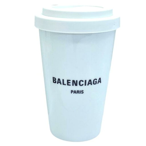 【未使用保管品】BALANCIAGA バレンシアガ タンブラー 小物 コーヒーカップ 磁器 ロゴ ホワイト 【未使用保管品】BALANCIAGA バレンシアガ タンブラー 小物 コーヒーカップ 磁器 ロゴ ホワイト
