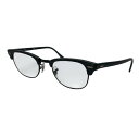 Ray-Ban レイバン RB5154 2077 49□21 140 度有 老眼鏡 眼鏡 メガネ クラブマスター サーモントブロー プラスチック ブラック