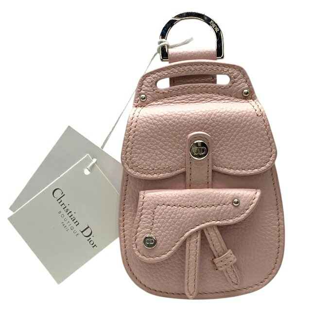 Rakuten - 未使用 クリスチャン ディオール サドルバッグ キーリング バッグチャーム Christian Dior