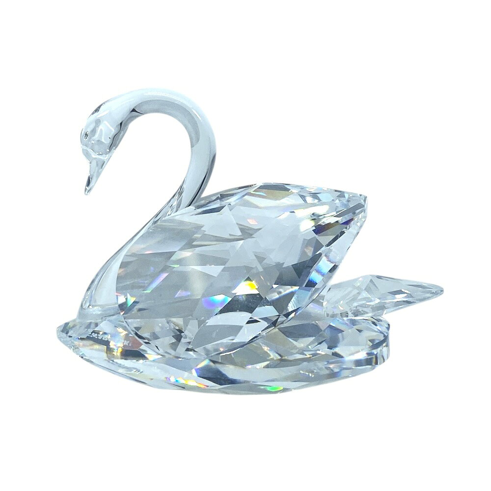 スワロフスキー スワン 白鳥 オブジェ フィギュリン インテリア 置物 クリスタル ガラス クリア 10006 SWAROVSKI 上品 洗練 高級感 優雅 存在感 装飾美 コレクション性 [3]