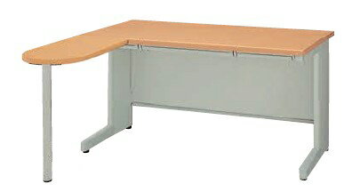 事務用デスク　NED型　L型デスク　平デスクタイプ　幅1600mm【NED167FLL】