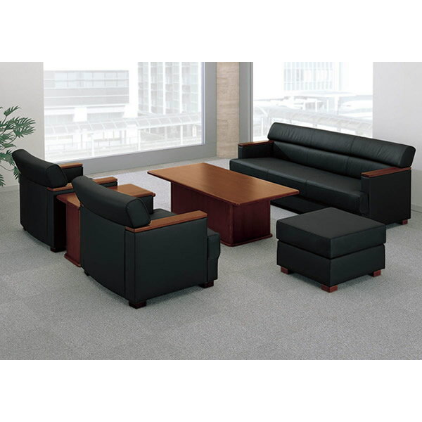 コクヨ　応接イス　リブレラ　スツール　本革+エコPVCレザー【MLB-1M-W35LPB61】