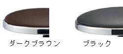 ノーリツイス 作業用チェア TD型チェア ビニールレザー張り 直径370座 リング付き キャスター脚 背付き【TD-36LN-Z】 [2]