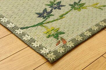 い草花ござカーペット 『嵐山』 本間6畳(約286.5x382cm)【IK-4300216】