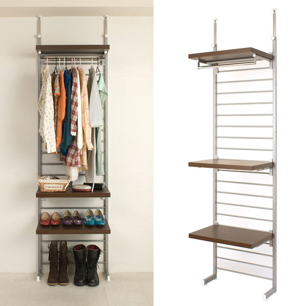 商品情報 商品名 突っ張り式ラダーハンガー　幅約63cm　ロッカータイプ　ブラウン【NSA-NJ-0087】 商品番号 NSA-NJ-0087 配送注意北海道・沖縄・離島などは別途追加送料が必要になります。 メーカー ナサ流通企画 スペック...