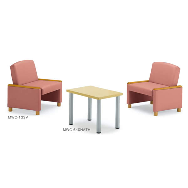 ローテーブル MWC-640NAT 幅600×奥行き400×高さ300mm【MWC-640NAT】 [3]