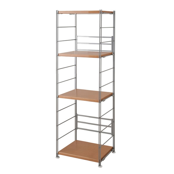商品情報 商品名 頑丈棚オープンラック　【幅45×高さ154cm】　ナチュラル【NSA-NJ-0282】 商品番号 NSA-NJ-0282 配送注意北海道・沖縄・離島などは別途追加送料が必要になります。 メーカー ナサ流通企画 スペック 【北海道・東北地方への配送について】北海道は1台につき追加送料3100円(税込)、東北（青森・岩手・秋田・宮城・山形・福島）は1台につき追加送料1600円(税込)が必要になります。ご注文確認後に金額修正をします。沖縄・離島の場合は追加送料は別途見積もりとなります。【エレベーターのない建物へのお届けにつきまして】お届け先がマンション・アパートの場合、ご注文の際の入力フォームにエレベーター設置の有無をご入力ください。エレベーターがない場合は、別途費用が発生する場合や、1階でのお渡しになる場合がございます。事前にお問い合わせいただければ確認いたします。■商品サイズ本体(約)幅45×奥行38×高さ154cm棚板(約)幅41×奥行35cm■材質フレームスチール(エポキシ樹脂紛体塗装)棚板プリント紙化粧繊維板■耐荷重量棚板約30kg(全体で100kgまで)■脚部アジャスター調整付き■可動棚4枚(14.5cmピッチ・11段階)■日本製■組立式頑丈棚オープンラック一覧はこちら国産の上品質でシンプルなラック。更に強度は抜群！棚板を繋いでテレビ台にもなる頑丈なスチールラックは棚板の構造が他とは違うんです。心材には強度抜群の積層合板（LVL）を使用。更に横に貼り合わせるのではなく縦に貼り合わせて更なる強度をアップしました。通常5〜10kg程の棚板の強度が約30kgの耐荷重を実現。2本のラックに別売り棚板を連結して、3本分の収納スペースを作ったり、通常の棚板は段違いになる物が多いですが、このラックは同じ高さに連結することができるので用途も広がります。リビングとして飾り棚的な役割と、強度があるのでソフト類をたっぷり置いても大丈夫です。カウンター下のデッドスペースに設置で食器類や家電製品などを収納できるスペースが完成。 注意事項 組み立て配送 簡単な組立ではありますがお客様に組み立てて頂きます。室内までの配送は行いません。 決済方法 当店では商品配送の都合上、後払い決済を利用することはできません。システム上、後払い決済を選ぶことができますが、キャンセルの上、支払い方法をご変更いただくようになりますのでご了承ください。 配送可能日 配送日時指定不可※大型商品の場合は一部地域のみ事前連絡後配送します。 納期の目安 1〜2週間（受注生産）※こちらはメーカーに在庫がある場合での目安です。ない場合は入荷をお待ち頂く場合がございます。※交通状況や物流の都合上遅れる場合があります。 返品・交換について お客様都合による返品・交換は、お受けすることが出来ません。サイズや色など、ご確認の上ご注文下さい。ご不明な点はお気軽におたずね下さい。詳しくは、こちらをご確認ください。 ナサ流通企画 NSA-NJ-0282 収納の定番　オープンラック　オープンシェルフ　頑丈棚板　スチールラック国産　日本産　日本製　メイドインジャパン　MADE　IN　JAPAN　国内製　フリーシェルフ　フリーラック　ディスプレイ　オープンシェルフ　オープンラック　シンプル　木製　リビング収納　収納棚　収納ラック　マルチラック　本棚　頑丈棚オープンラック　【幅45×高さ154cm】　ナチュラル【NSA-NJ-0282】売れてる商品はコレ！　　現在のご注文状況　（インテリア最新50件のみ表示）※ネット販売以外も含む