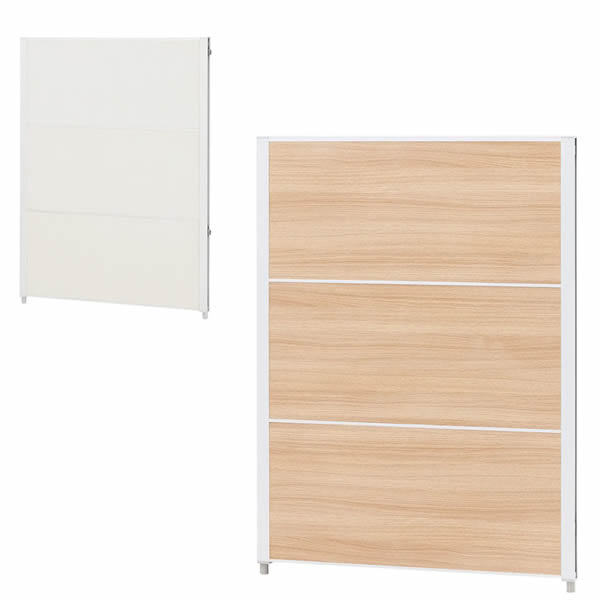 パーテーション　CPシリーズ　メラミンパネル　幅900×奥行35×高さ1197mm【CP-1209M】