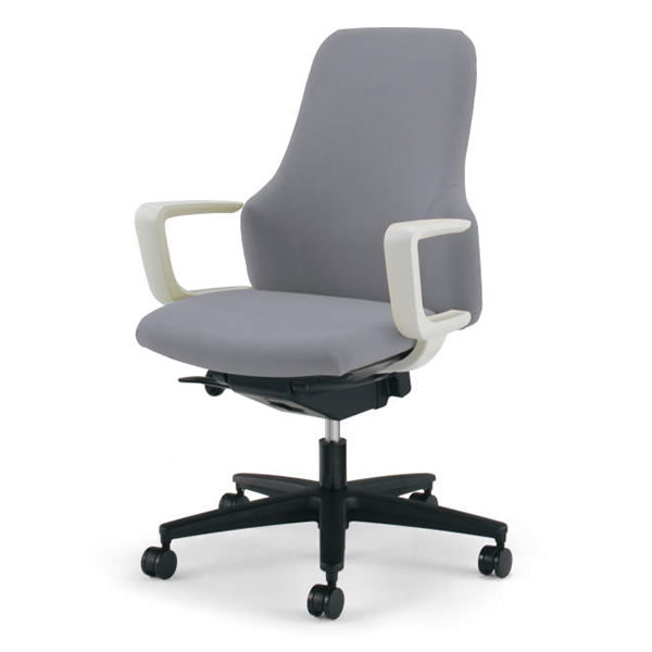 コクヨ　グーフォ　オフィスチェア　ハイバックタイプ　C型肘　ホワイトシェル【CR-G2703E1】