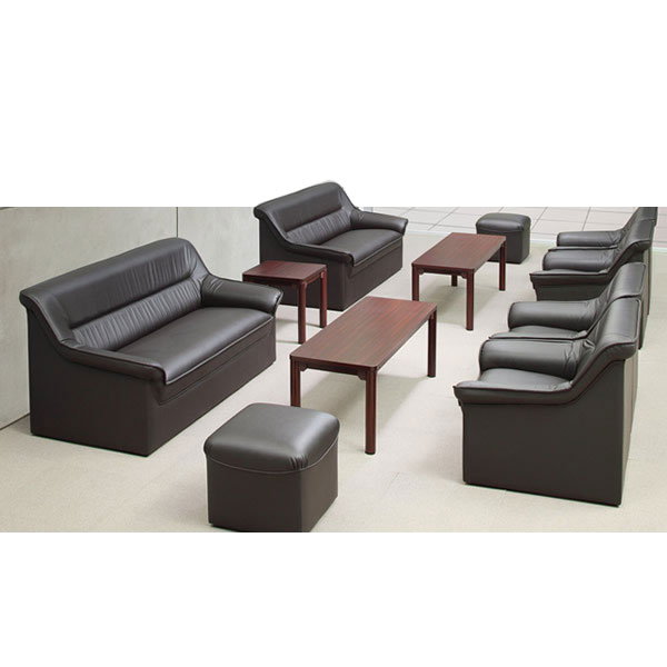 応接セット　プリーダ応接セット　3点セット　　ビニールレザー張り【PRIEDA-SET】