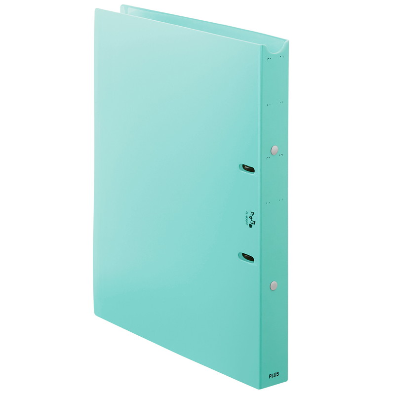 【10月4日20時-9日1時59分までエントリーで2点購入P5倍・3点以上でP10倍】プラス (PLUS) 介護用 2穴リングファイル A4背厚33mm たすけあ 利用者カルテ用 ブルー 98-088 FL-808RF