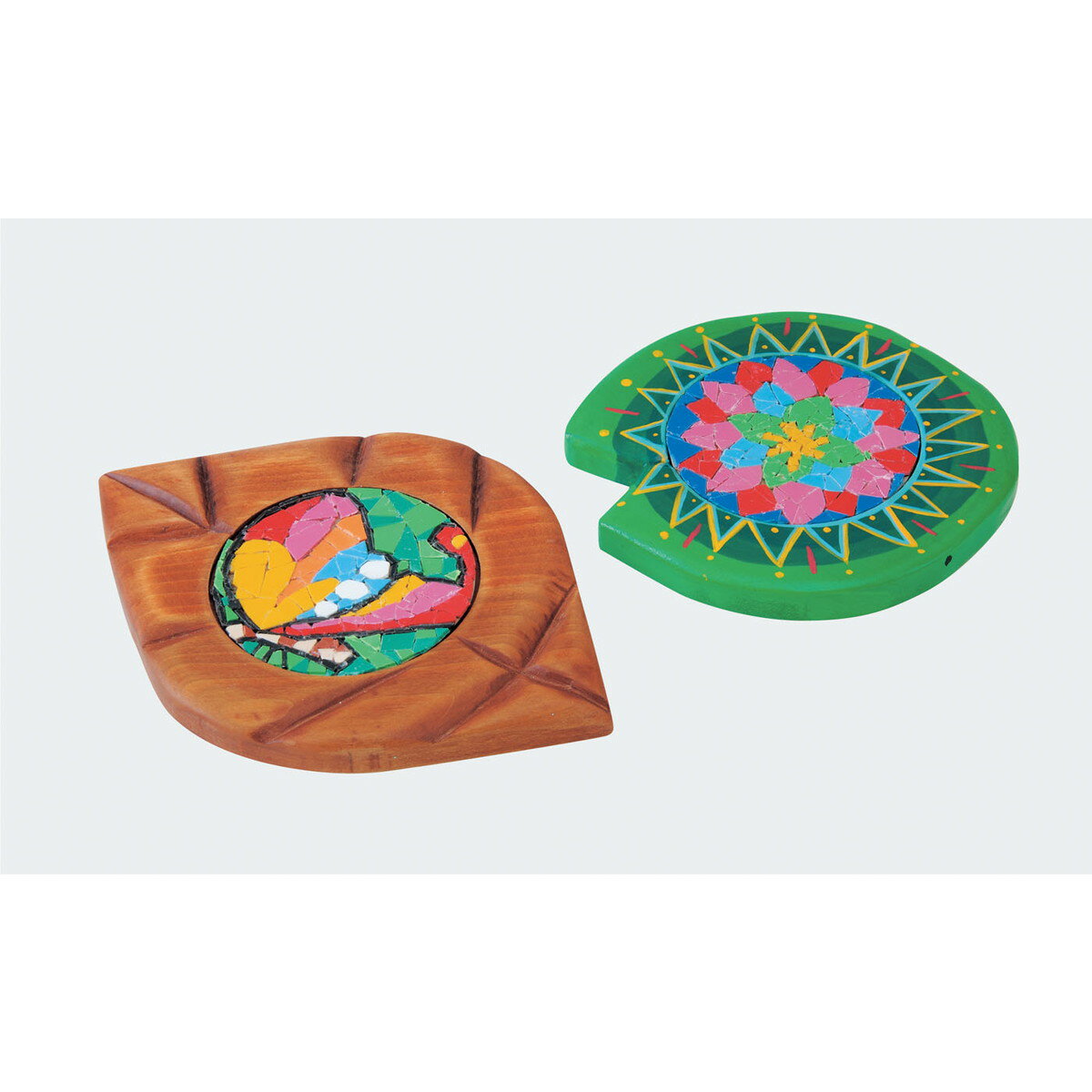 【最大2,000円オフCOUPON 2月1日-6日9時59分まで】Artec(アーテック) モザイクコースター (2枚組) #13517