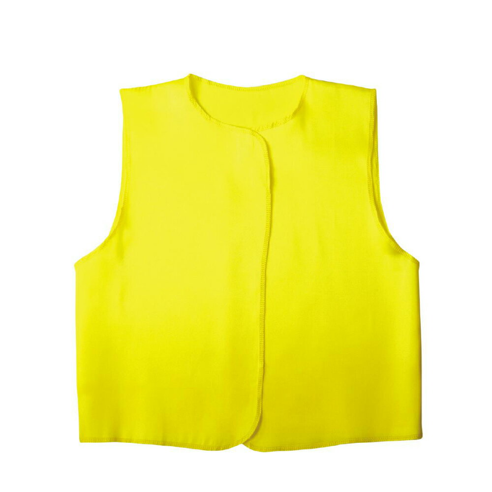 【最大2,000円オフCOUPON 2月1日-6日9時59分まで】アーテック ソフトサテンベスト J 黄 #14473 運動会 発表会 イベント 衣装 ファッション