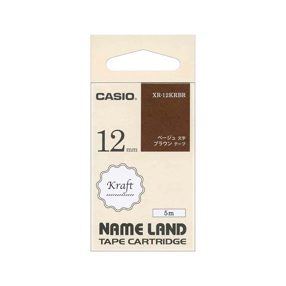 JVI CASIO l[hNtge[v12~ XR-12KRBR xC^[  [ NAMELAND 