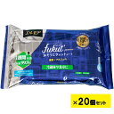 【5月1日24H限定★エントリーで全商品P10倍!】エルモア fukut ふくっと プレミアム おそうじウェットシート 重曹アルコール 20枚 20個セット