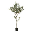 不二貿易 フェイクグリーン ユーカリ 150cm ジョイント グリーン 41120 人工観葉植物 飾る インテリア 家 自宅 リビング 居間 植物 自然