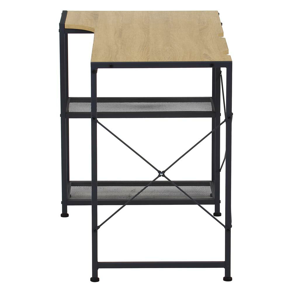 【12月4日20時-11日1時59分までエントリーで2人に1人が最大全額ポイントバック】不二貿易 左右組み換えコーナーデスク ルカ ナチュラル 73615 [3]