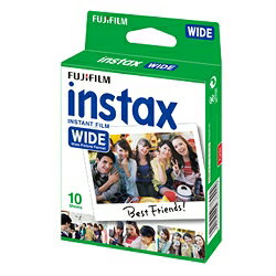 【6/1(土)-6/6(木)9:59迄！FLASH★COUPON 最大2,000円オフ】富士フイルム チェキ ワイドフィルム INSTAX WIDE 1パック INSTAX WIDE WW 1