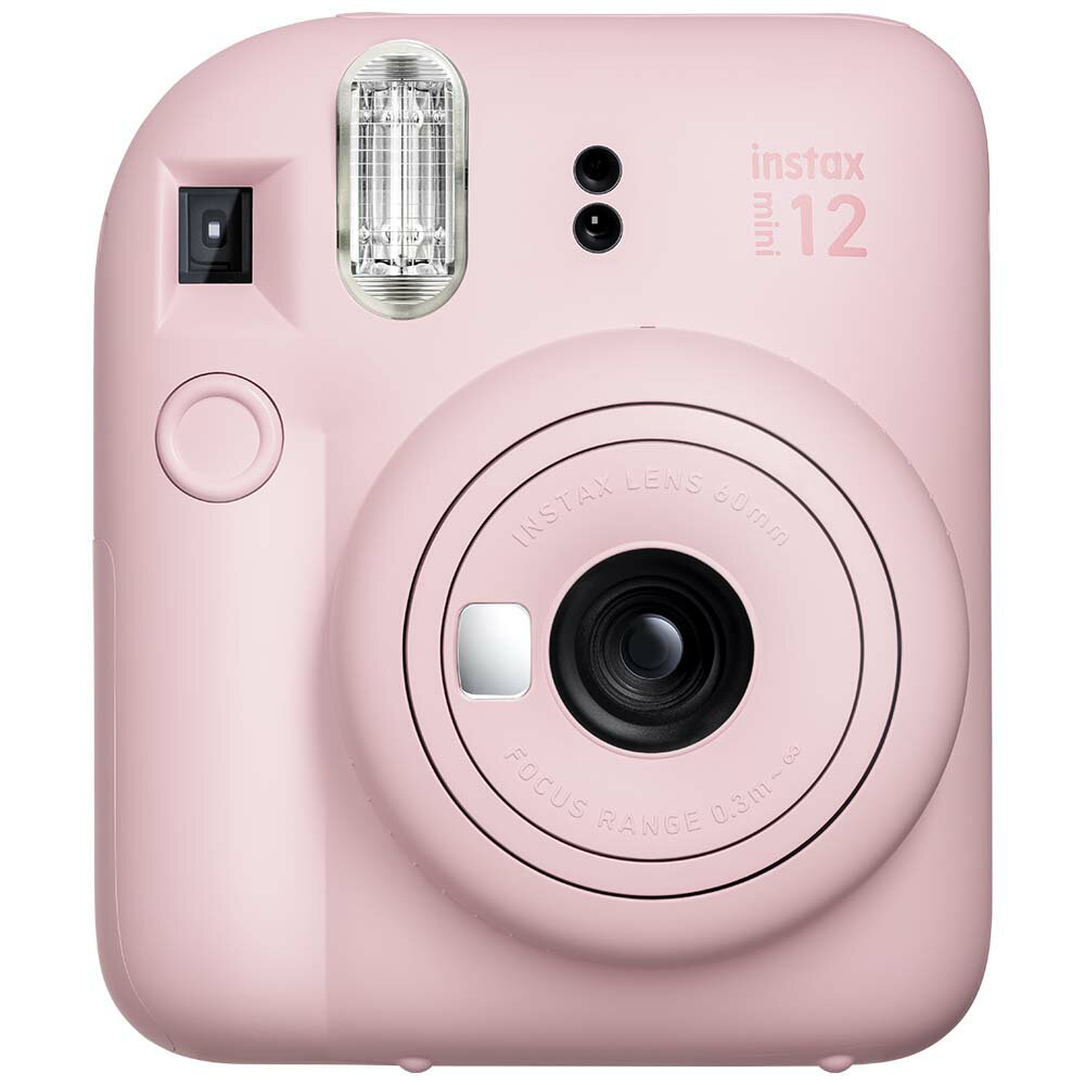 FUJIFILM＜富士フイルム＞ チェキカメラ instax mini12 ブロッサムピンク INSTAX mini12 PINK インスタントカメラ チェキ カメラ 簡単 明るい レンズ セルフィー 接写 桃色