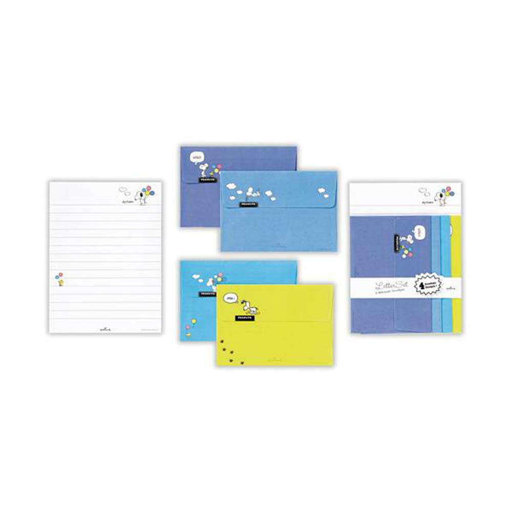 【最大2,000円オフCOUPON 12月1日-6日9時59分まで】レターセット スヌーピー カラーバルーン 2 819309 日本ホールマーク