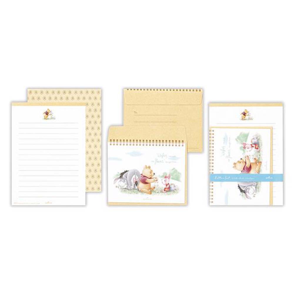 【最大2,000円オフCOUPON 12月1日-6日9時59分まで】レターセット ディズニー プーと花飾り 2 819262 日本ホールマーク