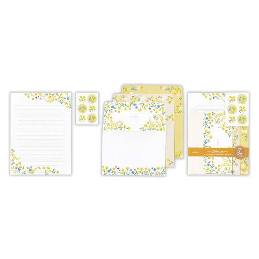 【最大2,000円オフCOUPON 12月1日-6日9時59分まで】レターセット リトルガーデン シャイニー 2 819392 日本ホールマーク