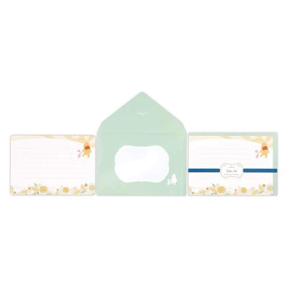 【最大2,000円オフCOUPON 12月1日-6日9時59分まで】レターセット ディズニー プー 手つなぎ 2 819293 日本ホールマーク