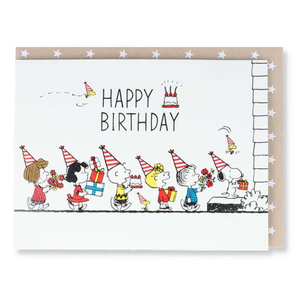 【最大2,000円オフCOUPON 12月1日-6日9時59分まで】誕生祝い 立体カード スヌーピー パーティーガーランド 816780 バースデイカード グリ...